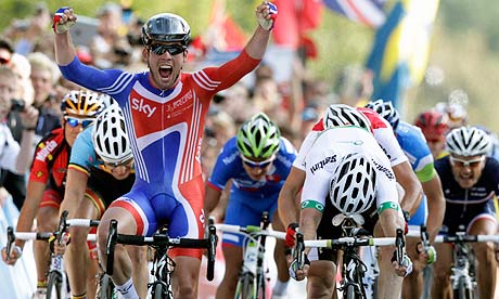 Mark Cavendish, UCI World Champion 2011.